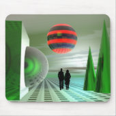 Der grüne Planet Mousepad (Vorne)