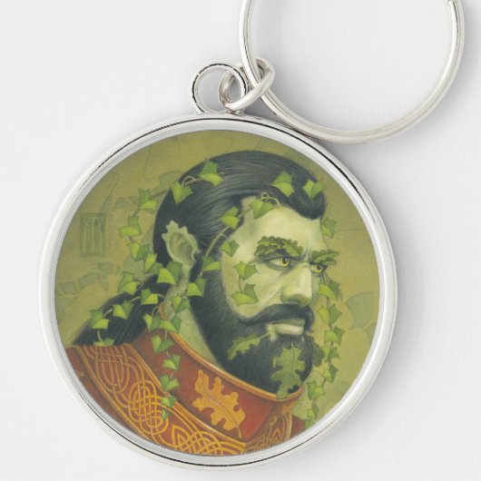 Der grüne Ritter Schlüsselanhänger (Vorne)
