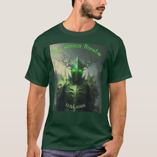 Der grüne Ritter T-Shirt (Vorderseite)