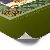 Der grüne Ritterdruck Poster (Ecke)