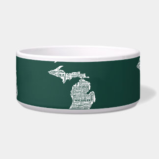 Der grüne Staat der Städte von Michigan Napf