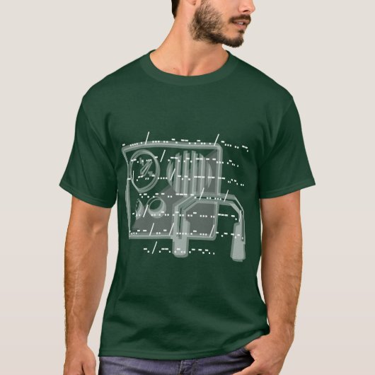 Der grüne T - Shirt der (Vorderseite)