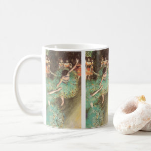 Der Grüne Tänzer von Edgar Degas, Vintage Ballet Kaffeetasse