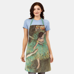 Der Grüne Tänzer von Edgar Degas, Vintage Ballet Schürze
