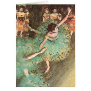 Der grüne Tänzer von Edgar Degas, Vintages Ballett