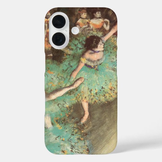 Der grüne Tänzer von Edgar Degas, Vintages Ballett Case-Mate iPhone Hülle (Rückseite)