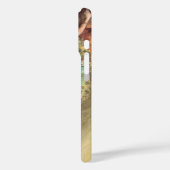 Der grüne Tänzer von Edgar Degas, Vintages Ballett Case-Mate iPhone Hülle (Rückseite / Links)