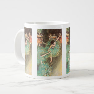 Der grüne Tänzer von Edgar Degas, Vintages Ballett Jumbo-Tasse