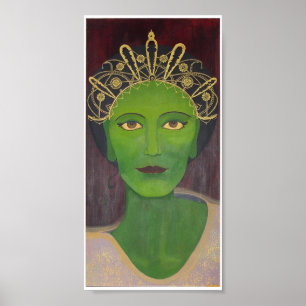 Der grüne TaraBodhisattva Poster