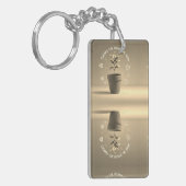 Der grüne Triumph des Lehrers Schlüsselanhänger (Vorderseite links)