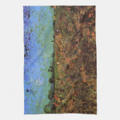 Der grüne Weinberg von Vincent van Gogh Geschirrtuch (Vertikal)