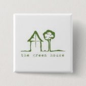 Der grünes Haus-Knopf Button (Vorderseite)