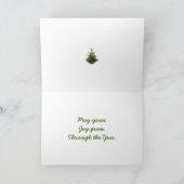 Der Gruß des Sämlings Feiertagskarte (Innenseite)