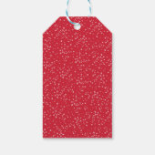 Der Grußvogel Roter Kardinal Birch Tree der Urlaub Geschenkanhänger (Rückseite)