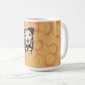 Der Guide – Día de los Muertos Hund Kunst Kaffeetasse (VorderseiteRechts)