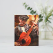 Der Guitarrero Postkarte (Stehend Vorderseite)