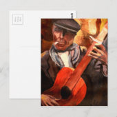 Der Guitarrero Postkarte (Vorne/Hinten)