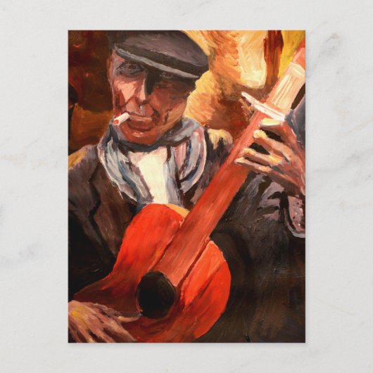 Der Guitarrero Postkarte (Vorderseite)