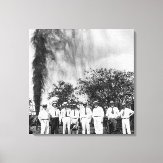 Der Gusher Leinwanddruck (Vorderseite)