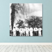 Der Gusher Leinwanddruck (Insitu (Holzboden))