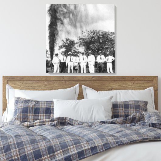 Der Gusher Leinwanddruck (Insitu (Schlafzimmer))