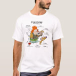 Der gut ausgestattete Falconer T-Shirt<br><div class="desc">Ein lustiger Blick auf den gut ausgestatteten Falken. Von der Keule und den Gezeitenwenden zum treuen,  aber manchmal ahnungslosen Hund. Der Vogel,  bereit zu gehen,  zur Beute versteckt sich in schlichter Sicht.</div>