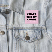 Der Gut-est-Gamma der Welt Schwarzweiss Button (Beispiel)
