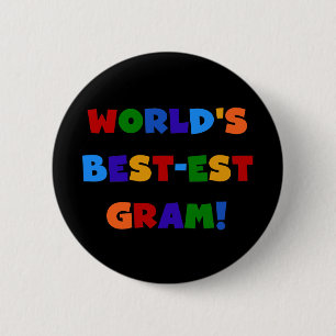 Der Gut-est-Gramm-helle Farbgeschenke der Welt Button