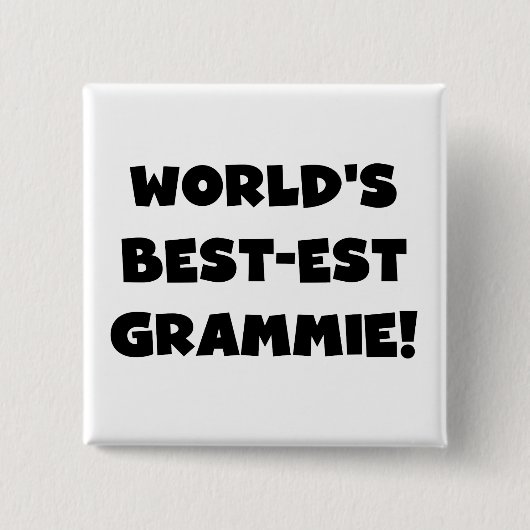Der Gut-est Grammie der Welt schwarze oder weiße Button (Vorderseite)