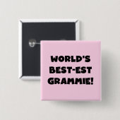 Der Gut-est Grammie der Welt schwarze oder weiße G Button (Vorne & Hinten)