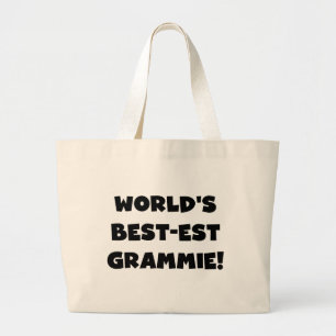 Der Gut-est Grammie der Welt schwarze oder weiße Jumbo Stoffbeutel