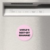 Der Gut-est Grammie der Welt schwarze oder weiße Magnet (In Situ (Geschirrspüler))