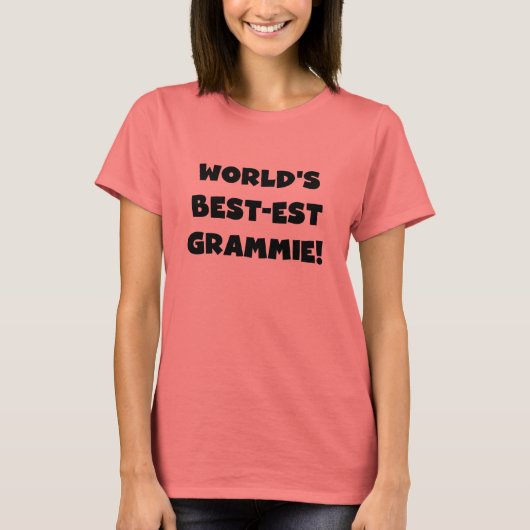Der Gut-est Grammie der Welt schwarze oder weiße T-Shirt (Vorderseite)