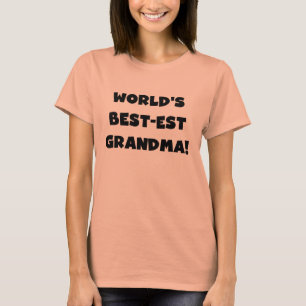 Der Gut-est-Großmutter-Schwarz-T - Shirts und