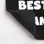 Der Gut-Est-Großmutter-weiße Text-Geschenke der Mousepad (Ecke)