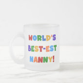 Der Gut-est-Kindermädchen-Geschenke der helle Mattglastasse (Links)