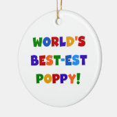 Der Gut-est-Mohnblumen-Geschenke der helle Keramikornament (Links)