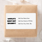 Der Gut-est-Oma-Schwarz-Text-T-Shirts Geschenke (Insitu)