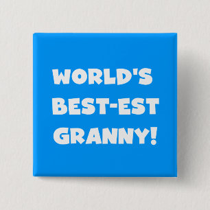 Der Gut-est-Oma-weiße Text-T-Shirts Geschenke der Button