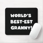 Der Gut-est-Oma-weiße Text-T-Shirts Geschenke der Mousepad (Mit Mouse)