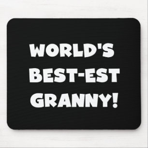 Der Gut-est-Oma-weiße Text-T-Shirts Geschenke der Mousepad