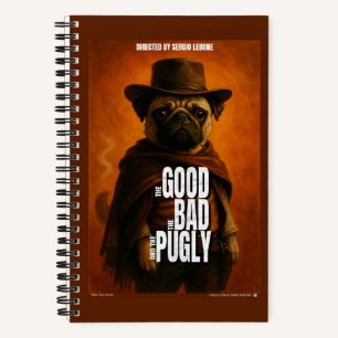 Der Gute, der Schlechte & der Pugly-Filmparodie Notizblock