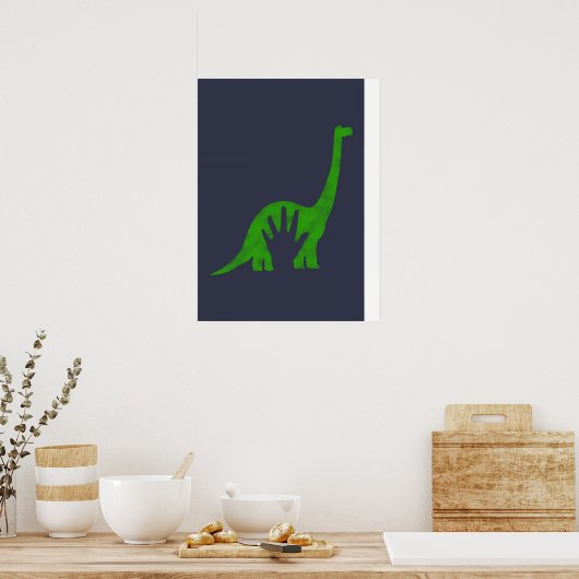 Der gute Dinosaurier Poster (Küche)