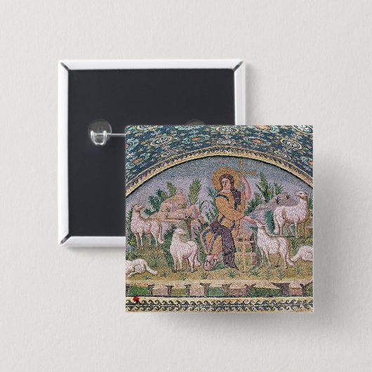 Der gute Hirte Button (Vorne & Hinten)