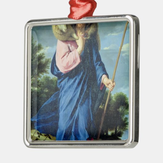 Der gute Hirte, c.1650-60 Ornament Aus Metall (Links)