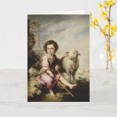 Der gute Hirte, c.1650 Karte (Gelbe Blume)