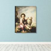 Der gute Hirte, c.1650 Leinwanddruck (Insitu (Holzboden))