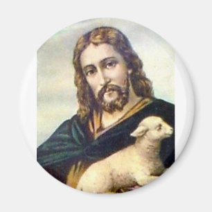 DER GUTE HIRTE C. 1900 MAGNET