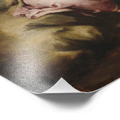 Der gute Hirte, Esteban Murillo Fotodruck (Ecke)