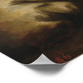 Der gute Hirte, Esteban Murillo Poster (Ecke)